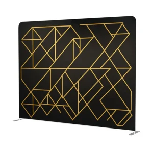 Custom Indoor Aluminum Portable Media Backdrop Print Step Repeat Logo Wall Banner Expandable Telescopic Display Advertising
