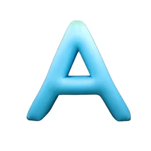 Custom Inflatable PVC Letter Outdoor Large Inflatable Alphabet Letter for Wedding Birthday Party Stage Decoration Advertising