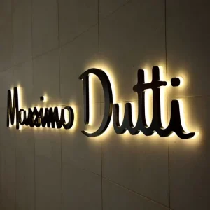 Custom LED Backlit 3D Sign Outdoor Waterproof Channel Letter for Shops Mall Parks Business Sign Lighting