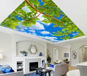 Custom LED Backlit Fabric Light Box Stretch Ceiling System Factory Direct Supply