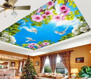 Custom LED Backlit Fabric Light Box Stretch Ceiling System Factory Direct Supply