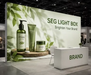 Custom LED Fabric Light Box Complete Display Solution