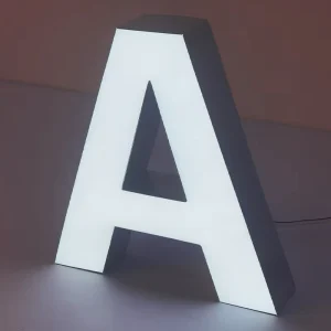 Custom LED Illuminated Letters 3D Advertisement Board Exterior LED Light Sign Printed for Logo Letters