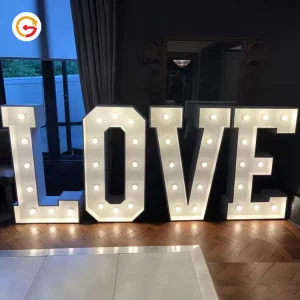 Custom LED Marquee Letters Light up Letters for Party Wedding Event Decorative Alphabet Light Signs