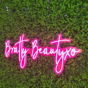 Custom LED Neon Light Sign Free Design Personalized Name Logo for Car Bedroom Birthday Party Home Decor DC Power Supply