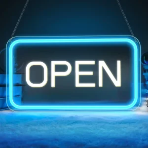 Custom LED Neon Sign Letter Bright Light USB Power Dimmable Switch Laser Foil Letter Neon Lights Wall Shop Decor