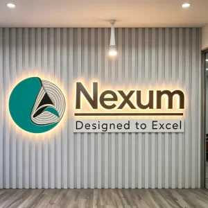 Custom LED Sign For Business Outdoor Signage LED Illuminated Signs 3D Acrylic Logo Design For Hair Salon LC Sign