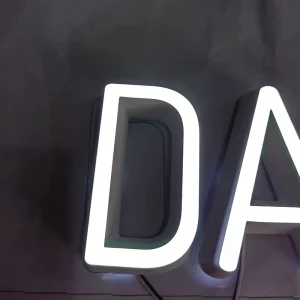 Custom LED Sign Manufacturer Slim Front Lit Acrylic Letters