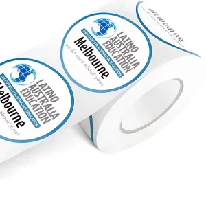 Custom LOGO Self Adhesive Paper Vinyl Label Sticker Printing