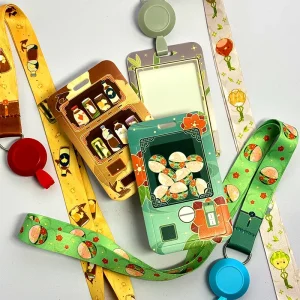 Custom Lanyard With Logo Print Neck Strap for ID Badge Holder Durable Nylon Lanyards for Office Exhibition Promotion Gift