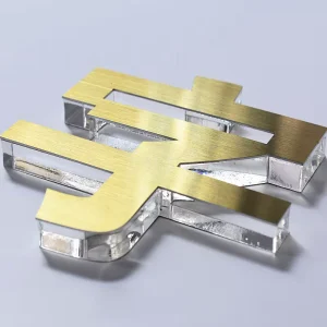 Custom Large Crystal Letters Acrylic Alphabet for Wall