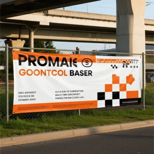 Custom Large Format Vinyl Banners With Metal Eyelets Waterproof Advertising Banner Multiple Marking Commercial Flags Banner
