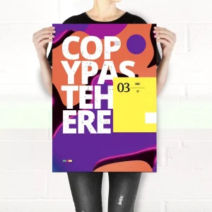 Custom Large Size CMYK Colorful Photo Movie Music Business Advertising Poster Printing Shop for Manufacturers