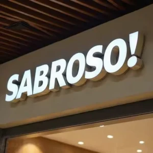 Custom Laser Cut 3D LED Sign Back Lit Illuminated Metal Personalized Business Logo Reception Wall Company Sign Electronic Signs