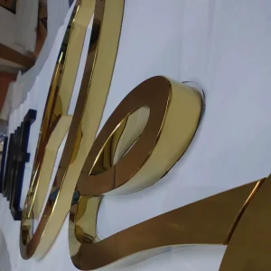 Custom Laser Cut Stainless Steel Arabic Metal Letters