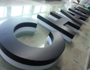 Custom Led Indoor and Outdoor Shop Signs 3D Acrylic Letter Signs Lighting Signs
