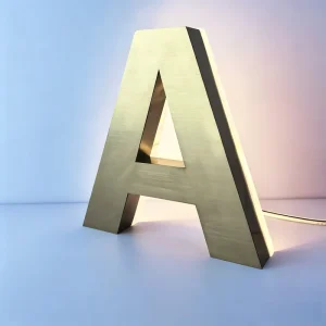 Custom Led Logo Design Light Sign High Bright Store Shop 3d Backlit Channel Letter Glow Acrylic Led Illuminated for Business