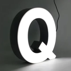 Custom Led Sign Board Outdoor Advertising Durable Borderless Frontlit Illuminated Led Letters Sign for Business