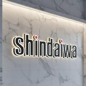 Custom Letters Acrylic Sign 3d Lettering Gold Luminous LED Waterproof Metal for Shop Acrylic Letters Sign