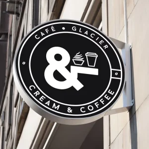 Custom Light Box Store Waterproof Light Advertising Board Sign Logo Signs for Shop Cafe Tea Salon Decor Billboard