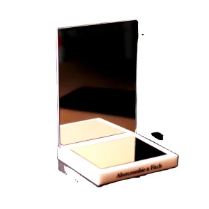 Custom Logo Acrylic Mirror Sign Board Tabletop Brand Name Plate Display Block for Retail Boutique Store Counter Decor