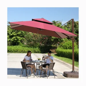 Custom Logo Advertising Outdoor Sun Umbrella Garden Patio Umbrella Market Umbrella Parasols With Base