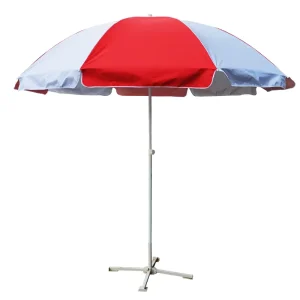 Custom Logo Advertising Outdoor Sunshade Beach Parasol Umbrella