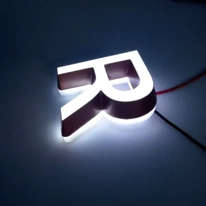 Custom Logo Design LED Light Alphabet Mini Words Mini LED Illuminated Words Signs