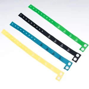 Custom Logo Eco Friendly Recycled Wristbands for Concert Party Club Events Custom Color & Size