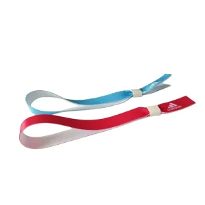 Custom Logo Folk Art Environmental Friendly Ribbon Promotional Printed Wristband Events Festivals Heat Transfer Printing