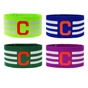 Custom Logo Football Armband Durable Fabric Armband for Team Identity Match Official Use