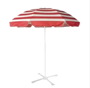 Custom Logo Outdoor Sun Umbrella Printing Advertising Sunshade Outdoor Beach Parasol Umbrellas
