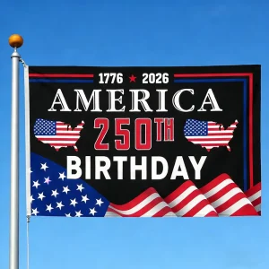 Custom Logo Polyester Digital Printed Flags With Fiberglass Flagpoles For Multi Theme Outdoor Promotional Use
