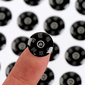 Custom Logo Printing 3D Dome Clear Crystal Self Adhesive Epoxy Resin Stickers Round Brand Name Labels for Promotions Groceries