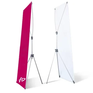 Custom Logo Printing Waterproof Retractable X Stand Banners Outdoor Advertising Event Trade Show Display