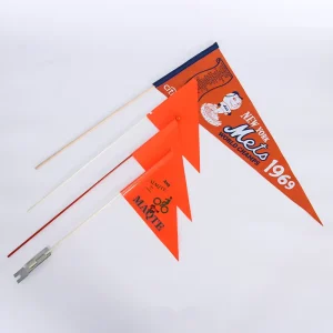 Custom Logo Road Bike Flagpole Children’s Bicycle Safety Advertising Aiding Propaganda Fleet Tour Street Custom Flag