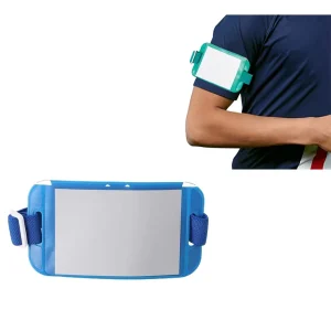 Custom Logo Sports Armband Card Holder Blank Printable Adjustable Wrist ID Badge Arm Band Promotional Event Gift