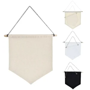 Custom Logo Sports Pennant Mini Triangle Flag Personalized Polyester Banner