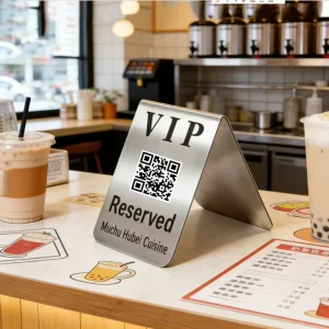 Custom Logo Stainless Steel Table Number Wedding Banquet Gold Mirror Finished Double Sided Metal Seat Digit Sign Display Stand