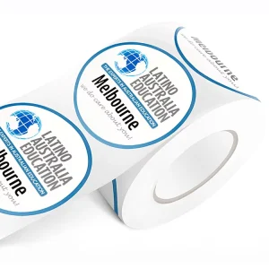 Custom Logo Sticker Self Adhesive High Quality Vinyl and Paper Sticker Label Printing for Product