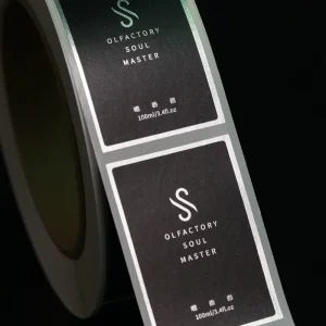 Custom Logo UV Waterproof Holographic Sheets Sticker Anime Vsco Clear Self Adhesive PVC Label Die Cut Vinyl Stickers