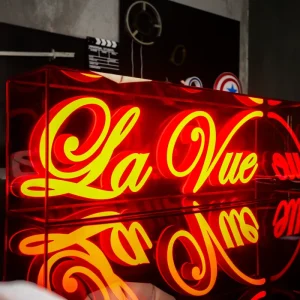 Custom Luxury 304 Stainless Steel Low Voltage Led Lightbox Waterproof Portable Shop Sign Board Store Advertisement