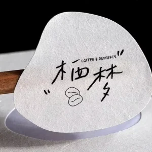 Custom Luxury Cotton Pattern Logo 3D Texture Embossed Decal Sticker Label for Paper Packaging
