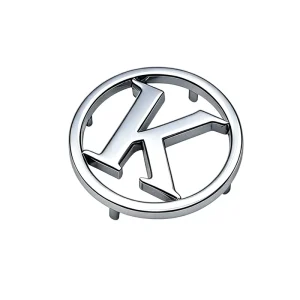 Custom Luxury Eco Friendly Durable Metal Logo Tag Zinc Alloy Letters Plate for Handbags Clothing Brand Nickel Plating Logo Label