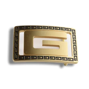 Custom Luxury Metal Hollow Letter G Belt Buckle Strap Hardware Manufacture