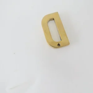 Custom Made Creative Art Font Letter Metal Key Chain