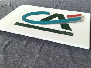 Custom Made Double Sided Light Box Perfect Shape Combo Chain Store Signage Kit Visible Craftsmanship