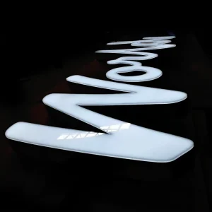Custom Made LED Lighting Letter Illuminated 3D Front Lit Channel Letters Lighted Word Sign