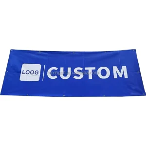 Custom Made Outdoor Advertising Banners and Fences Pennant Style Made of Vinyl PVC Mesh Printed Cloth Materials