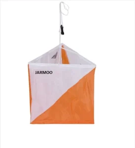 Custom Made Outdoor Nylon Reflective Control Road Flag With Fixing Hook Orienteering Marker Flag 12 Inch